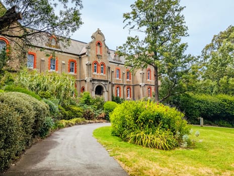 MELBOURNE, AUSTRALIA - DECEMBER 26 2024: Abbotsford Convent on a hot summer's day in Melbourne Australia