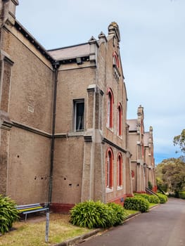 MELBOURNE, AUSTRALIA - DECEMBER 26 2024: Abbotsford Convent on a hot summer's day in Melbourne Australia