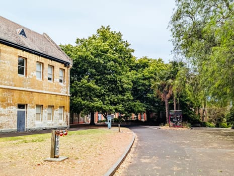 MELBOURNE, AUSTRALIA - DECEMBER 26 2024: Abbotsford Convent on a hot summer's day in Melbourne Australia