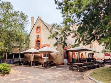 MELBOURNE, AUSTRALIA - DECEMBER 26 2024: Abbotsford Convent on a hot summer's day in Melbourne Australia