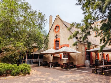 MELBOURNE, AUSTRALIA - DECEMBER 26 2024: Abbotsford Convent on a hot summer's day in Melbourne Australia