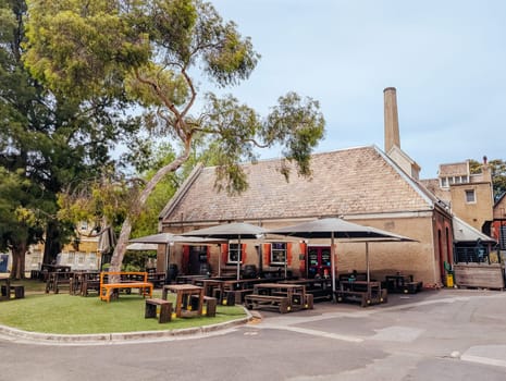 MELBOURNE, AUSTRALIA - DECEMBER 26 2024: Abbotsford Convent on a hot summer's day in Melbourne Australia