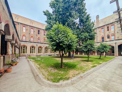 MELBOURNE, AUSTRALIA - DECEMBER 26 2024: Abbotsford Convent on a hot summer's day in Melbourne Australia