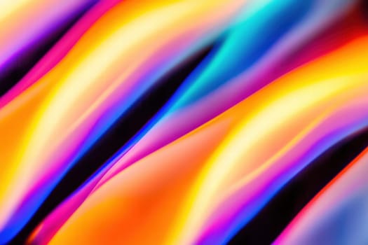 A stunning display of colorful waves that beautifully captures the essence of movement and vibrant energy