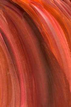 Red and brown acrylic textured background wallpaper