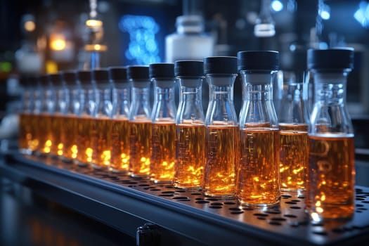Chemistry lab equipment: test tubes, chemical solutions, liquid substances, scientific experiments, glassware, laboratory tools, experimental process, reaction mixtures, liquid measurements