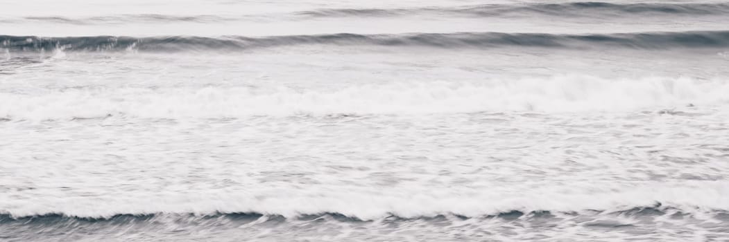 Real photo sea water waves, abstract background, nature power, pale grey light contrast matte more tone in stock.