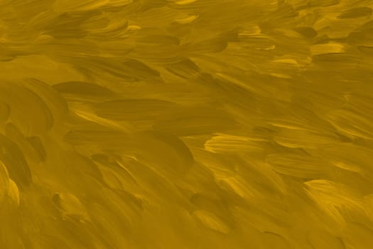 Hand drawn acrylic autumn yellow aesthetic textured background