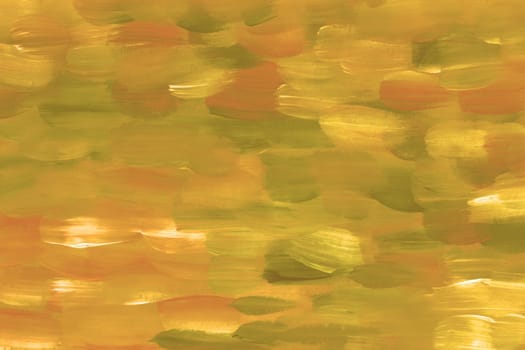 Hand drawn acrylic autumn yellow aesthetic textured background