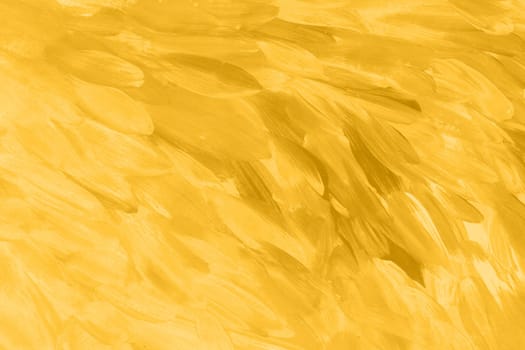 Hand drawn acrylic autumn yellow aesthetic textured background