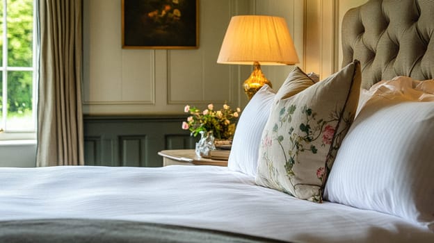 Country cottage decor, Cotswolds style interior design, furniture and home decor in elegant English country house style idea