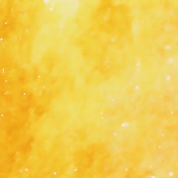 An abstract yellow watercolor background with textured patterns and delicate white speckles, creating a vibrant and artistic design.
