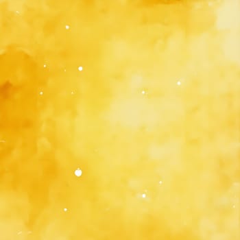 An abstract yellow watercolor background with textured patterns and delicate white speckles, creating a vibrant and artistic design.