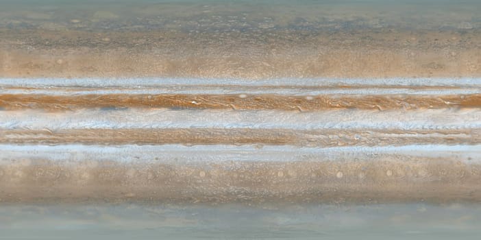 Textured 3d glossy surface of the planet Jupiter in close-up