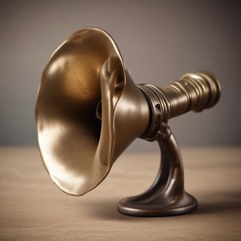 Vintage Ear Trumpet. High quality photo