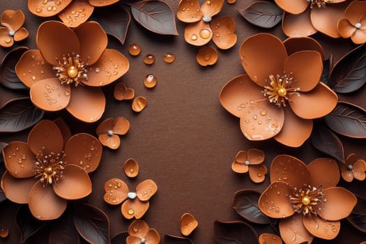 Background of wildflowers, plants. Background with flowers.