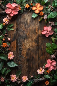 Background of wildflowers, plants. Background with flowers.