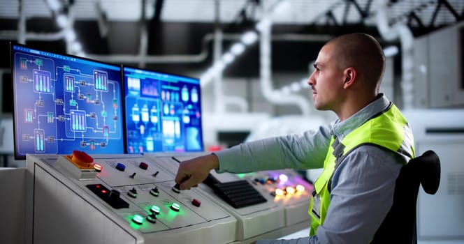 Engineer Operators Using Scada System
