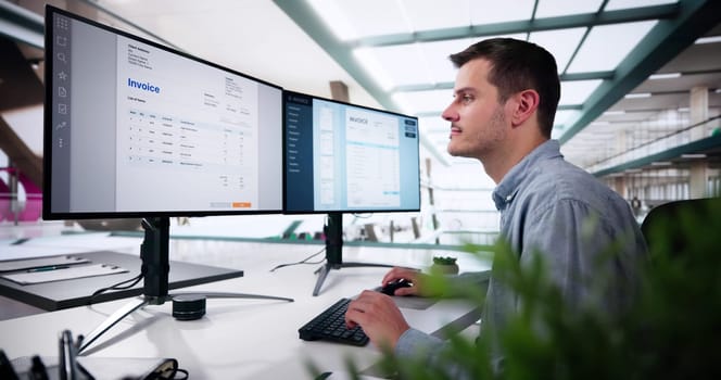 Digital Electronic Bill And Accountant E Invoice