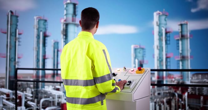 Oil And Gas Plant Control Panel