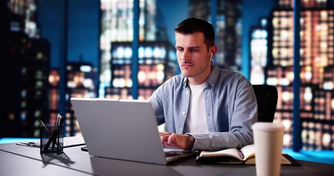 Contemplative Business Analyst With Laptop