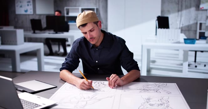 Hand Drawing Manga Anime Comic For Kids