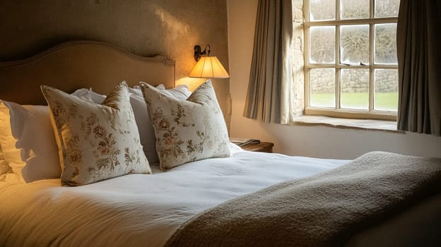 Country cottage decor, Cotswolds style interior design, furniture and home decor in elegant English country house style idea