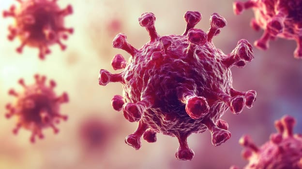 Macroscopic view of antibodies. Large globular proteins of blood plasma. Antiviruses
