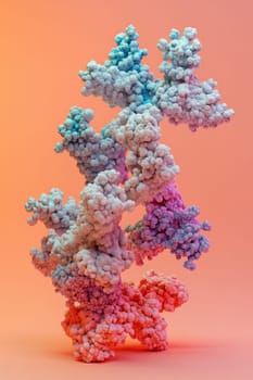 Macroscopic view of antibodies. Large globular proteins of blood plasma. Antiviruses