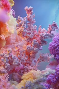 Macroscopic view of antibodies. Large globular proteins of blood plasma. Antiviruses