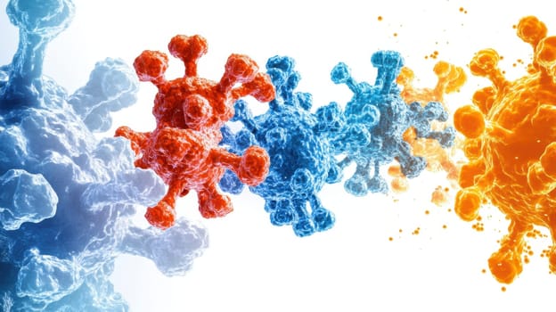 Antibodies under the microscope. Large globular proteins of blood plasma. Antiviruses. Viruses.