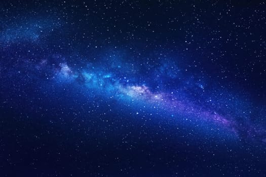 A breathtaking view of a starry night sky showcasing the Milky Way galaxy, highlighting the vastness of the cosmos with its luminous and vibrant stars against a deep dark backdrop.