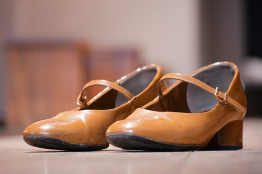 These stylish tan Mary Jane heels are absolutely perfect for wearing to any formal event