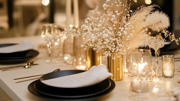 New Year party decor, home decoration for festive holiday celebrations