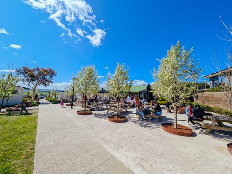 MELBOURNE, AUSTRALIA - SEPTEMBER 07, 2024: Marnong Estate and winery on September 7th 2024