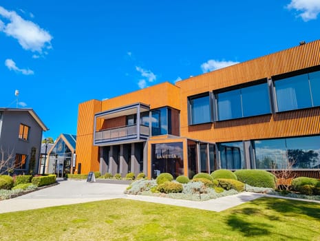 MELBOURNE, AUSTRALIA - SEPTEMBER 07, 2024: Marnong Estate and winery on September 7th 2024