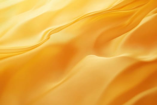 A soft golden yellow fabric background radiates warmth and elegance, creating a serene atmosphere for various creative projects. Perfect for design or photography.