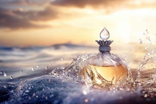 Luxury jewelry perfume still life picture, surrounded by water waves, product promotion picture, 8K, high quality --ar 3:2 --stylize 50 --v 6.1 Job ID: 4cd7109f-f08a-4c5c-b9fd-400851602829