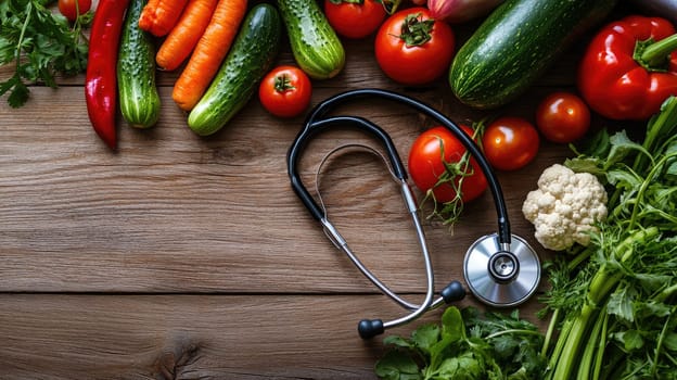 fresh vegetables healthy food concept. selective focus.