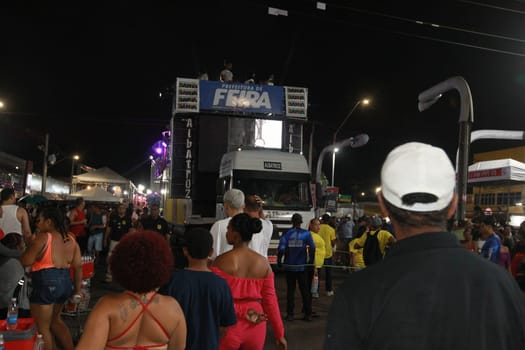 salvador, bahia, brazil - april 23, 2023: micareta party in the city of Feira de Santana.