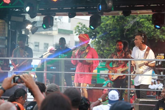 salvador, bahia, brazil - april 23, 2023: micareta party in the city of Feira de Santana.