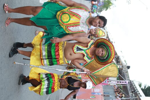 salvador, bahia, brazil - april 23, 2023: micareta party in the city of Feira de Santana.