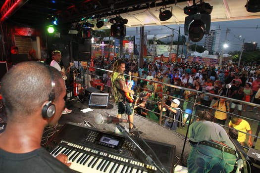 salvador, bahia, brazil - april 23, 2023: micareta party in the city of Feira de Santana.