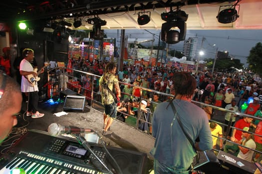 salvador, bahia, brazil - april 23, 2023: micareta party in the city of Feira de Santana.