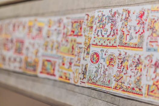 27.07.2024 Mexico City, Mexico: Artifact from the National Museum of Anthropology in Mexico City. Historic and cultural treasure showcasing Mexico rich pre-Columbian heritage. Anthropology, history, and education concept.
