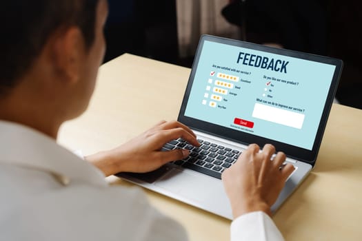 Customer feedback and review analysis by modish computer software for corporate business