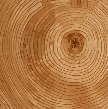 wooden slice texture style illustration. AI generated