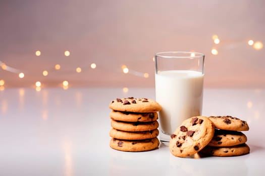 Treats for Santa Claus - milk and cookies.