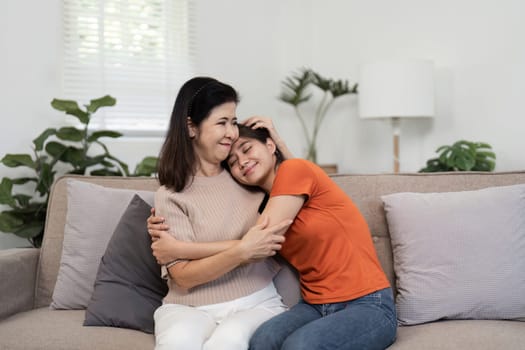 A touching moment of a mother and child sharing a warm embrace on Hug Day, symbolizing love and connection.