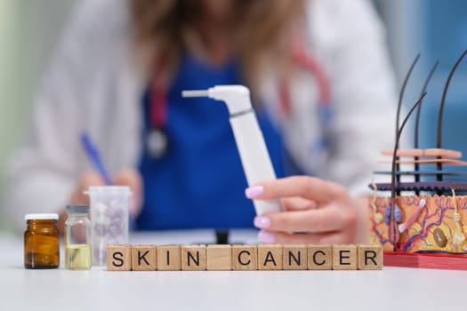 Focus on skin cancer using tools and visuals to enhance awareness, education, and research initiatives